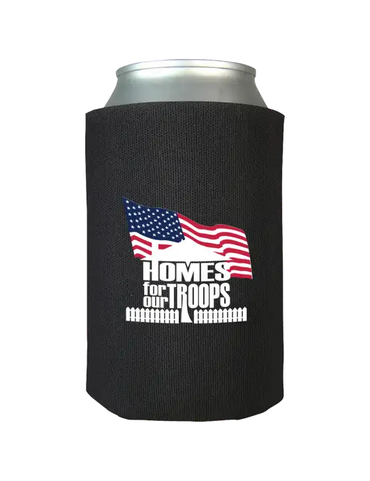 Black Foam Coolie w/Homes For Our Troops, Pit Crew 14